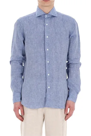 BARBA Herren, Shirts, Blau, MGröße: