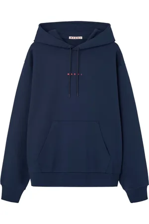 Marni Herren, Sweatshirts & Hoodies, Blau, LGröße: