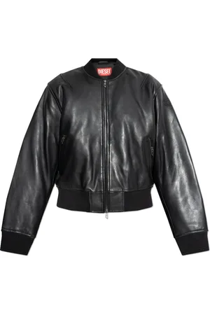 Diesel Damen, Jacken, Schwarzk, LGröße: