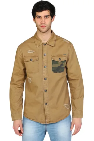 GIANNI LUPO Herren, Shirts, Braun, XLGröße: