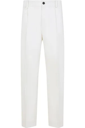 Jacquemus Herren, Hosen, Weiß, MGröße: