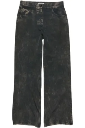 Acne Studios Damen, Hosen, Schwarzk, SGröße: