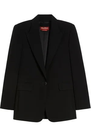 Max Mara Damen, Jacken, Schwarzk, MGröße: