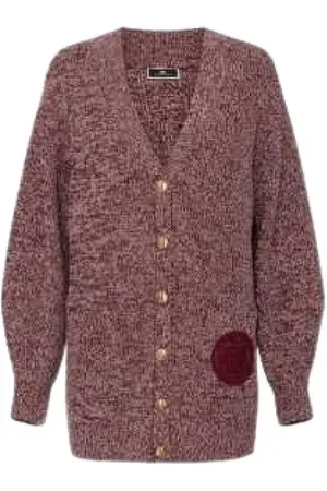 Elisabetta Franchi Damen, Strickwaren, Braun, MGröße: