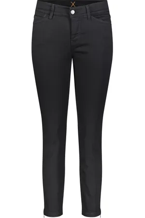 Mac Damen, Jeans, Schwarzk, MGröße: