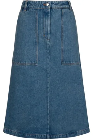 Maison Kitsuné Damen, Röcke, Blau, W28Größe: