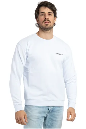 Dondup Herren, Sweatshirts & Hoodies, Weiß, MGröße: