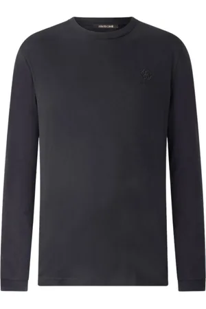Roberto Cavalli Herren, Oberteile, Schwarzk, MGröße: