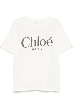 Chloé Damen, Oberteile, Weiß, MGröße: