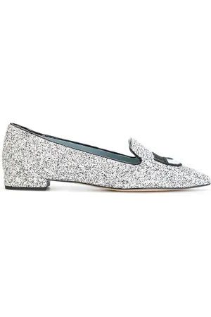 Chiara Ferragni Damen, Schuhe, Grau, 38 EUGröße: