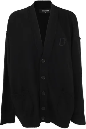 Dsquared2 Damen, Strickwaren, Schwarzk, XSGröße: