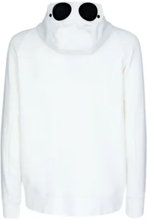 C.P. Company Herren, Sweatshirts & Hoodies, Weiß, 2XLGröße: