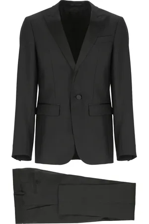 Dsquared2 Herren, Anzüge, Schwarzk, SGröße: