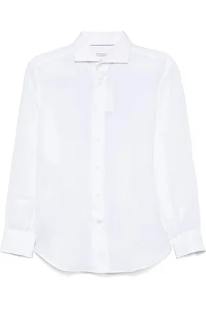 Brunello Cucinelli Herren, Shirts, Weiß, XLGröße: