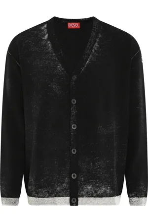 Diesel Herren, Strickwaren, Schwarzk, LGröße: