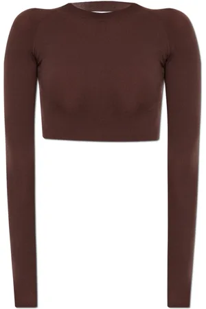 Alaïa Damen, Oberteile, Braun, SGröße: