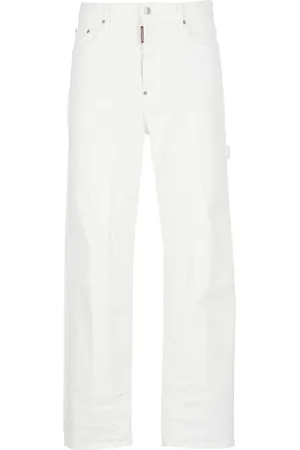Dsquared2 Herren, Jeans, Weiß, SGröße: