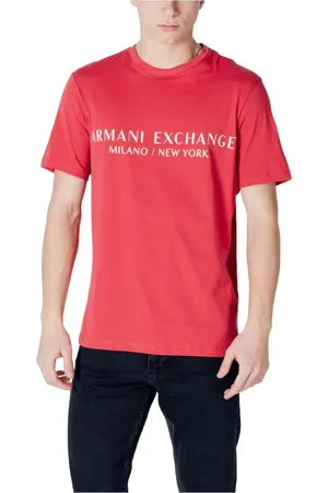 Armani Exchange Herren, Oberteile, Rot, SGröße: