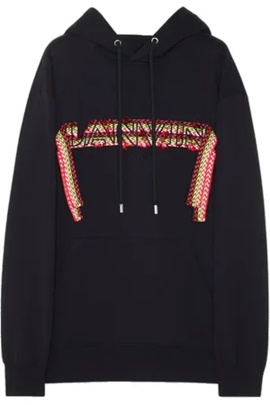 Lanvin Herren, Sweatshirts & Hoodies, Schwarzk, LGröße: