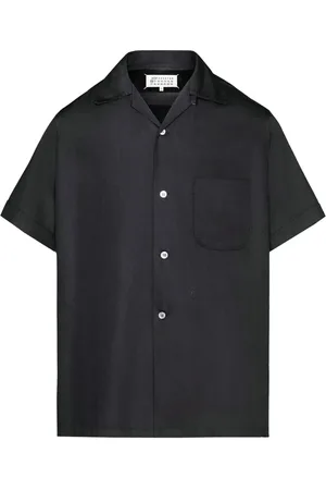 Maison Margiela Herren, Shirts, Schwarzk, LGröße:
