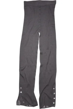 Acne Studios Damen, Hosen, Grau, MGröße: