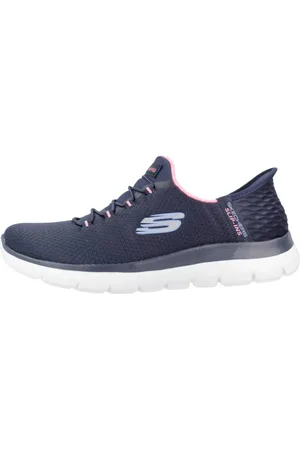 Skechers Damen, Schuhe, Blau, 42 EUGröße: