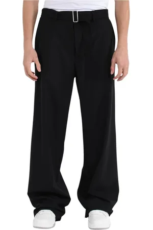 Msgm Herren, Hosen, Schwarzk, XLGröße: