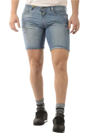 D.A. Daniele Alessandrini Herren, Shorts, Blau, W31Größe: