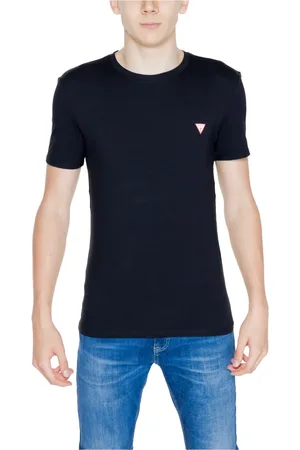 Guess Herren, Oberteile, Schwarzk, 2XLGröße: