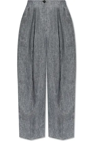 Emporio Armani Damen, Hosen, Grau, SGröße: