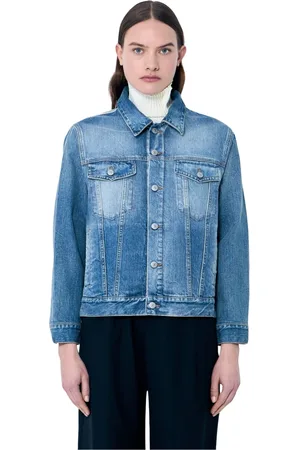 Maison Margiela Damen, Jacken, Blau, SGröße: