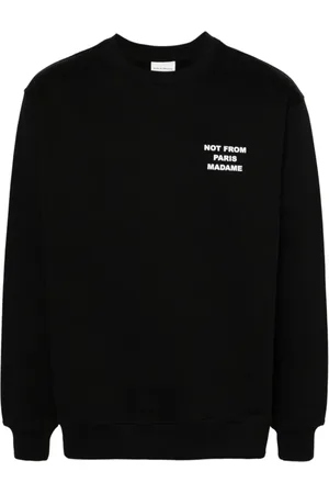 Drôle de Monsieur Herren, Sweatshirts & Hoodies, Schwarzk, XLGröße: