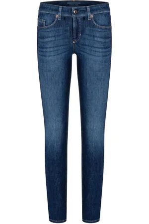Cambio Damen, Jeans, Blau, MGröße: