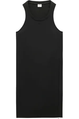 Courrèges Damen, Kleider, Schwarzk, MGröße: