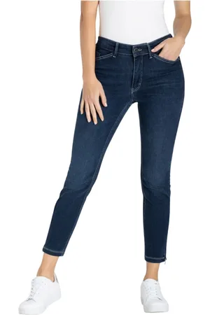 Mac Damen, Jeans, Blau, MGröße: