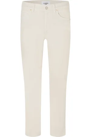 Cambio Damen, Jeans, Weiß, XLGröße: