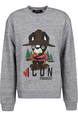Dsquared2 Damen, Sweatshirts & Hoodies, Grau, SGröße: