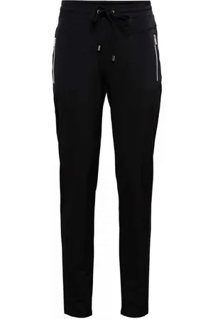 &Co Woman Damen, Hosen, Schwarzk, SGröße: