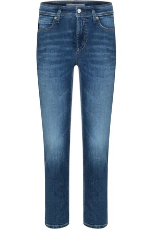 Cambio Damen, Jeans, Blau, MGröße: