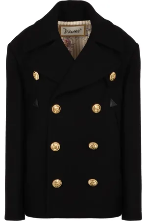 Dsquared2 Damen, Mäntel, Schwarzk, MGröße: