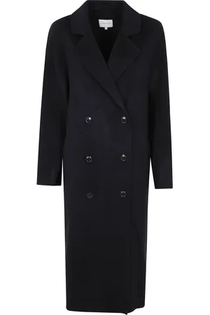 Loulou Studio Damen, Mäntel, Schwarzk, SGröße: