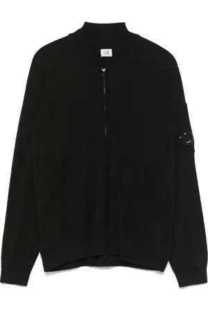 C.P. Company Herren, Strickwaren, Schwarzk, LGröße: