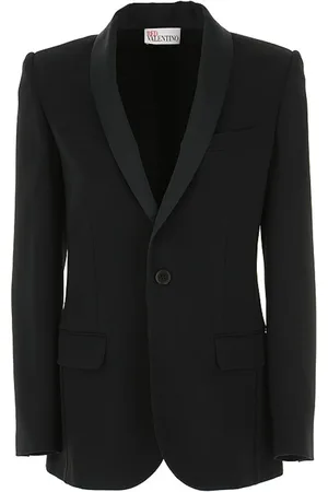 RED Valentino Damen, Jacken, Schwarzk, MGröße: