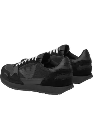 Emporio Armani Herren, Schuhe, Schwarzk, 39 1/2 EUGröße: