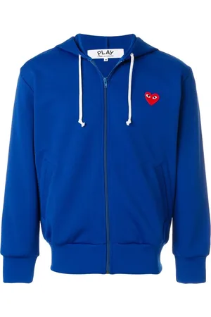 Comme des Garçons Herren, Sweatshirts & Hoodies, Blau, XLGröße:
