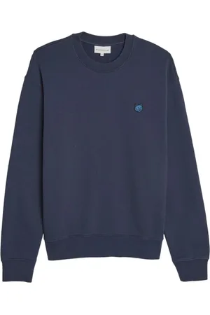 Maison Kitsuné Herren, Sweatshirts & Hoodies, Blau, MGröße: