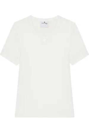 Courrèges Damen, Oberteile, Weiß, SGröße:
