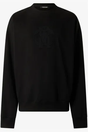 Roberto Cavalli Herren, Sweatshirts & Hoodies, Schwarzk, MGröße: