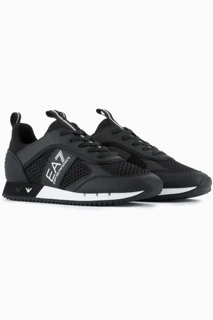 Emporio Armani Herren, Schuhe, Schwarzk, 41 1/3 EUGröße:
