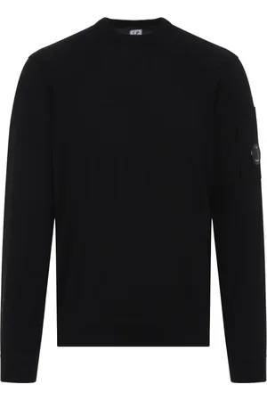 C.P. Company Herren, Sweatshirts & Hoodies, Schwarzk, LGröße: